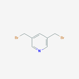 PYRIDINE,3,5-BIS(BROMOMETHYL)- 