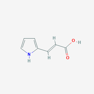 ?-Propenoic acid, 3-(1H-pyrrol-2-yl)-, (2E)- 