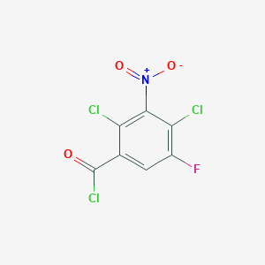牋Benzoyl chloride, 2,4-dichloro-5-fluoro-3-nitro- 牋Benzoyl chloride, 2,4-dichloro-5-fluoro-3-nitro-