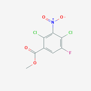 燘enzoic acid, 2,4-dichloro-5-fluoro-3-nitro-, methyl ester 