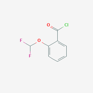 Benzoyl chloride, 2-(difluoromethoxy)- 