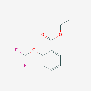 Benzoic acid, 2-(difluoromethoxy)-, ethyl ester 