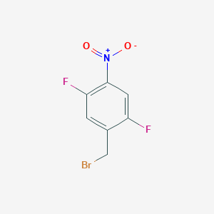 Benzene, 1-(bromomethyl)-2,5-difluoro-4-nitro- 