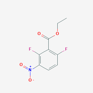 Benzoic acid, 2,6-difluoro-3-nitro-, ethyl ester 