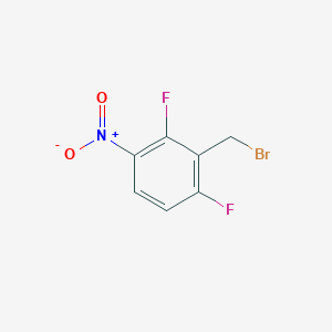 Benzene, 2-(bromomethyl)-1,3-difluoro-4-nitro- 