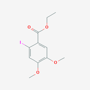 2-Iodo-4,5-dimethoxy-benzoic acid ethyl ester 