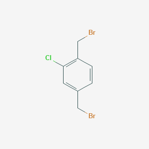 Benzene, 1,4-bis(bromomethyl)-2-chloro- 