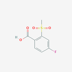 燘enzoic acid, 4-fluoro-2-(methylsulfonyl)- 燘enzoic acid, 4-fluoro-2-(methylsulfonyl)-