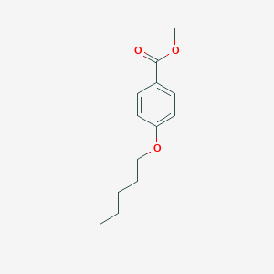 Benzoic acid, 4-(hexyloxy)-, methyl ester Benzoic acid, 4-(hexyloxy)-, methyl ester
