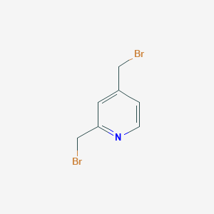 牋燩YRIDINE,2,4-BIS(BROMOMETHYL)- 牋燩YRIDINE,2,4-BIS(BROMOMETHYL)-