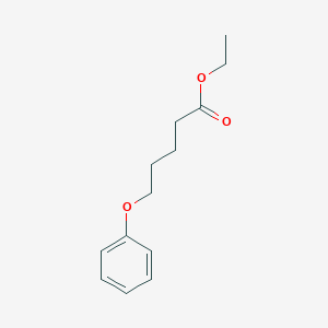 牋Pentanoic acid, 5-phenoxy-, ethyl ester 牋Pentanoic acid, 5-phenoxy-, ethyl ester