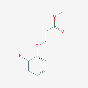 燩ropanoic acid, 3-(2-fluorophenoxy)-, methyl ester 燩ropanoic acid, 3-(2-fluorophenoxy)-, methyl ester