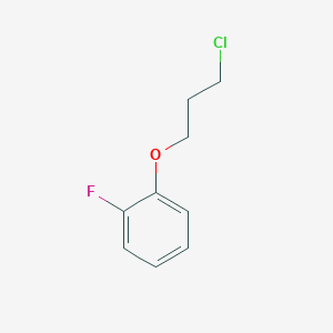 Benzene, 1-(3-chloropropoxy)-2-fluoro- Benzene, 1-(3-chloropropoxy)-2-fluoro-