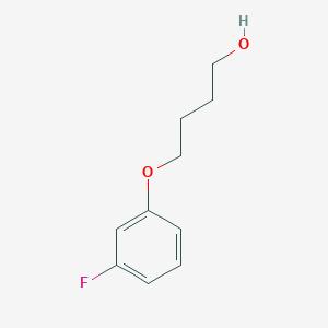 1-Butanol, 4-(3-fluorophenoxy)- 1-Butanol, 4-(3-fluorophenoxy)-
