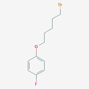 Benzene, 1-[(5-bromopentyl)oxy]-4-fluoro- 