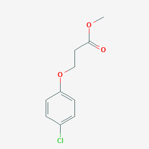 Propanoic acid, 3-(4-chlorophenoxy)-, methyl ester 