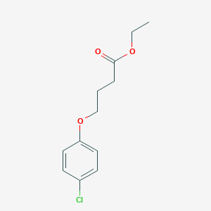 Butanoic acid, 4-(4-chlorophenoxy)-, ethyl ester 