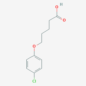Pentanoic acid, 5-(4-chlorophenoxy)- 
