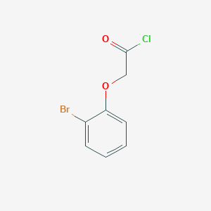 Acetyl chloride, 2-(2-bromophenoxy)- Acetyl chloride, 2-(2-bromophenoxy)-