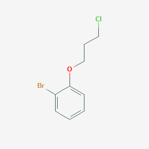 Benzene, 1-bromo-2-(3-chloropropoxy)- Benzene, 1-bromo-2-(3-chloropropoxy)-