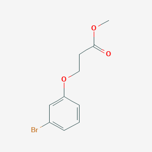 Propanoic acid, 3-(3-bromophenoxy)-, methyl ester , 