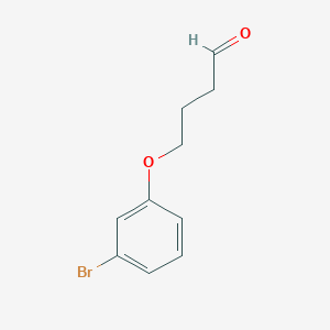 4-(3-bromophenoxy)butanal 