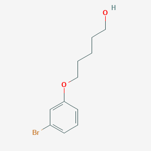 5-(3-bromophenoxy)pentan-1-ol 