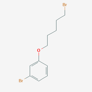1-bromo-3-[(5-bromopentyl)oxy]benzene 