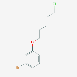 Benzene, 1-bromo-3-[(5-chloropentyl)oxy] 