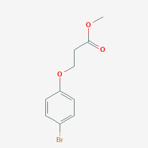 Propanoic acid, 3-(4-bromophenoxy)-, methyl ester 