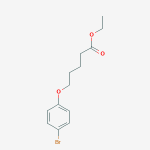 Pentanoic acid, 5-(4-bromophenoxy)-, ethyl ester