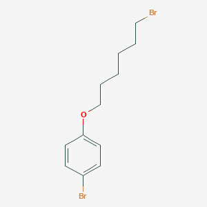 Benzene, 1-bromo-4-[(6-bromohexyl)oxy]- 