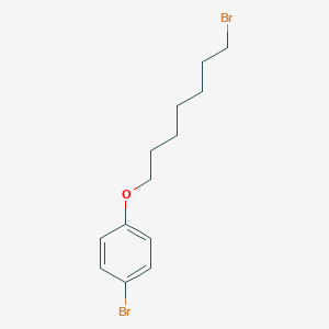 Benzene, 1-bromo-4-[(7-bromoheptyl)oxy]- 
