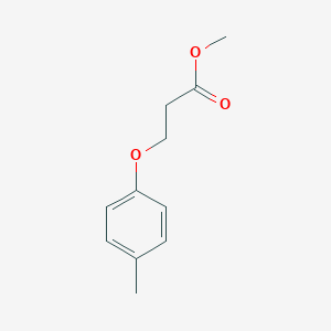 Propanoic acid, 3-(4-methylphenoxy)-, methyl ester 