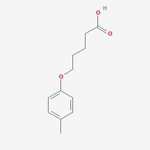 Pentanoic acid, 5-(4-methylphenoxy)- 