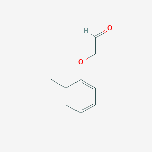 Acetaldehyde, 2-(2-methylphenoxy)- Acetaldehyde, 2-(2-methylphenoxy)-