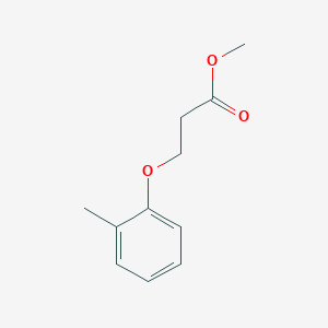 Propanoic acid, 3-(2-methylphenoxy)-, methyl ester Propanoic acid, 3-(2-methylphenoxy)-, methyl ester
