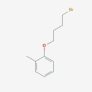 Benzene, 1-(4-bromobutoxy)-2-methyl- Benzene, 1-(4-bromobutoxy)-2-methyl-