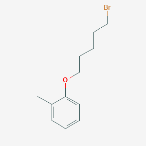 1-[(5-bromopentyl)oxy]-2-methylbenzene 