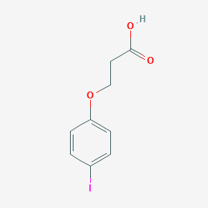 Propanoic acid, 3-(4-iodophenoxy)- Propanoic acid, 3-(4-iodophenoxy)-