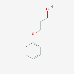 1-Propanol, 3-(4-iodophenoxy)- 1-Propanol, 3-(4-iodophenoxy)-