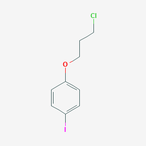 Benzene, 1-(3-chloropropoxy)-4-iodo- Benzene, 1-(3-chloropropoxy)-4-iodo-