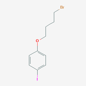 Benzene, 1-(4-bromobutoxy)-4-iodo- Benzene, 1-(4-bromobutoxy)-4-iodo-