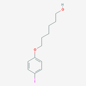 1-Hexanol, 6-(4-iodophenoxy)- 1-Hexanol, 6-(4-iodophenoxy)-
