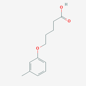 5-(3-methylphenoxy)pentanoic acid
