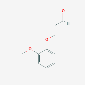 Propanal, 3-(2-methoxyphenoxy)-