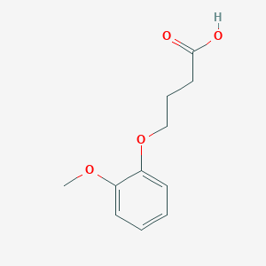 Butanoic acid, 4-(2-methoxyphenoxy)- 