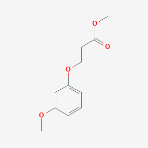燩ropanoic acid, 3-(3-methoxyphenoxy)-, methyl ester 