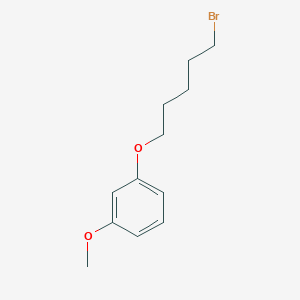 1-[(5-bromopentyl)oxy]-3-methoxybenzene 