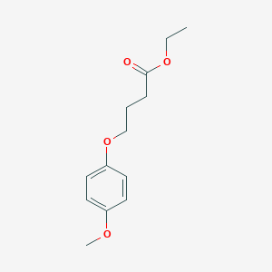 Butanoic acid, 4-(4-methoxyphenoxy)-, ethyl ester